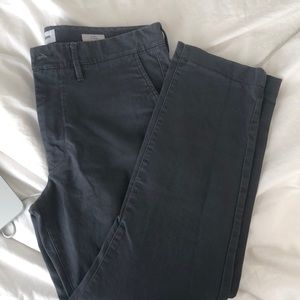 Grey / charcoal skinny pant / straight leg